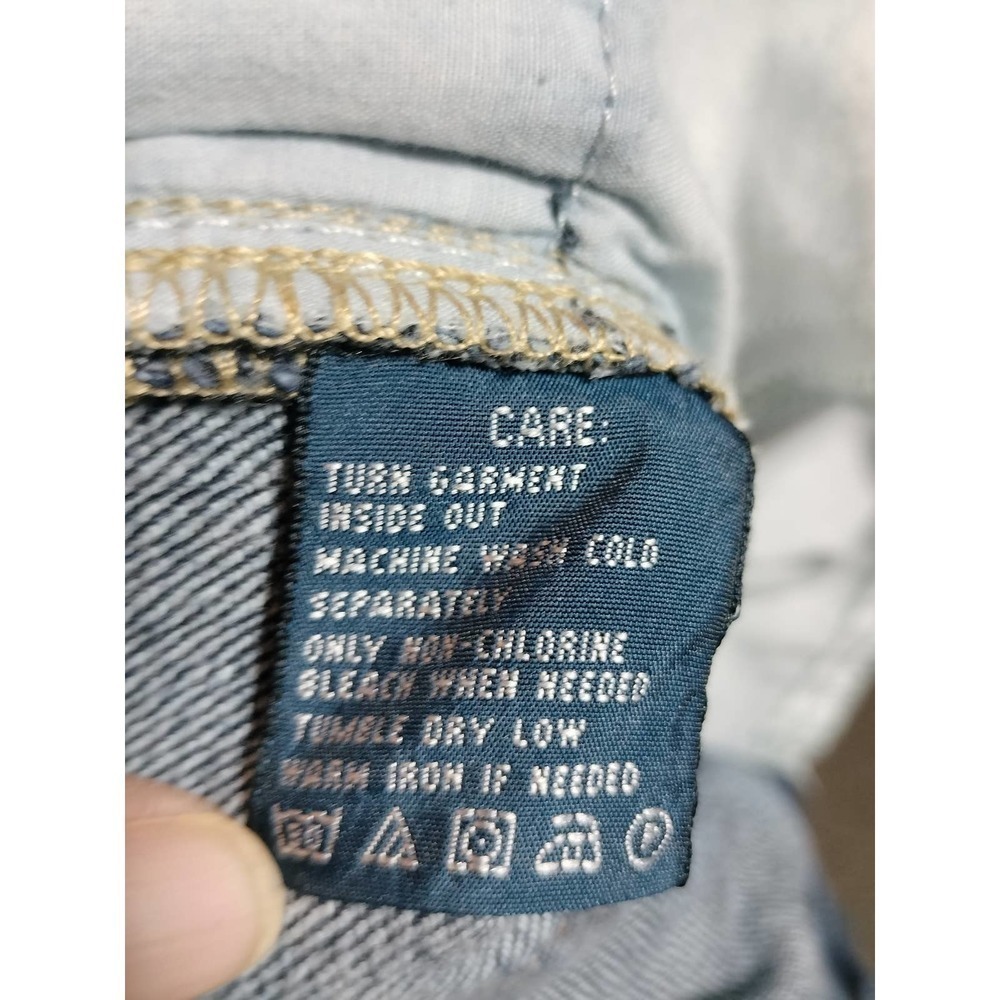Ralph Lauren Tribeca 114 jeans Blue Label bootleg woman size 12/14 jean size 32 - Picture 9 of 9